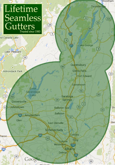 Contact Us For Your Free Estimate Lifetime Gutters serving Albany, Glens Falls and Queensbury
